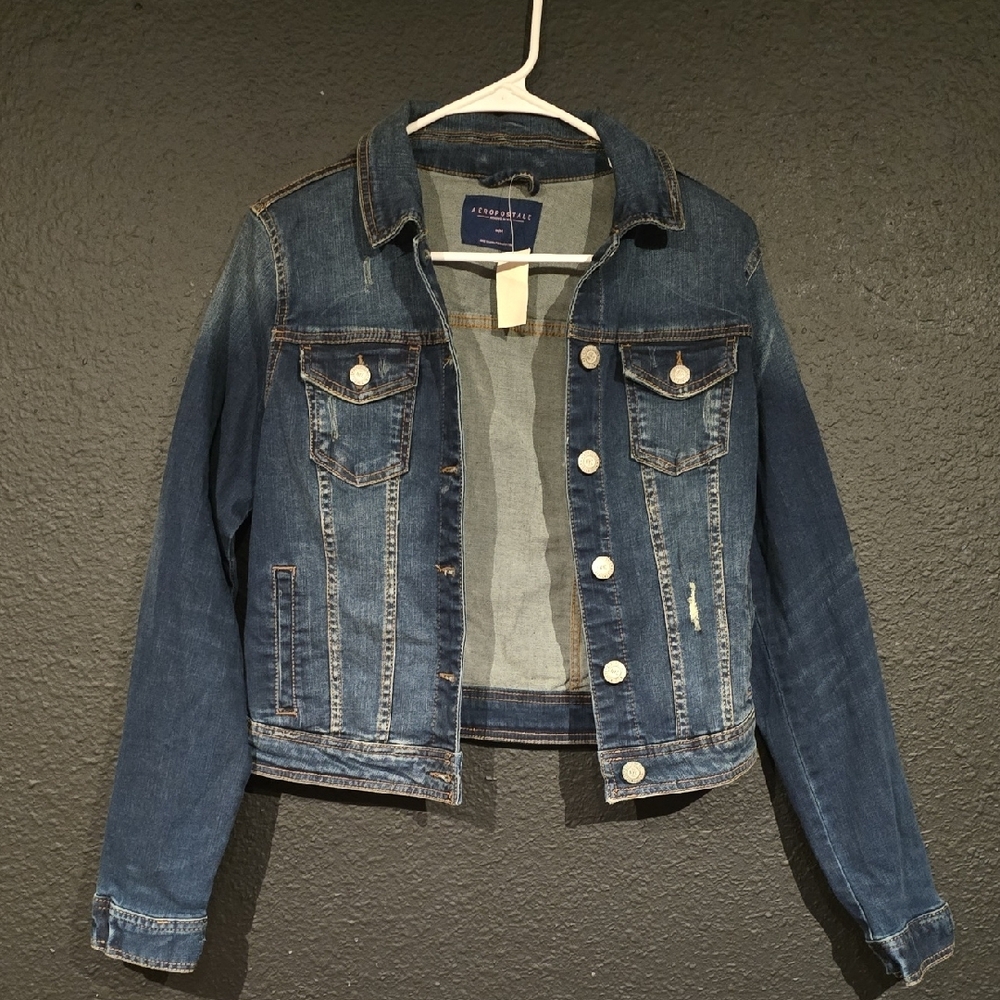 Aeropostale Blue Jean Jacket